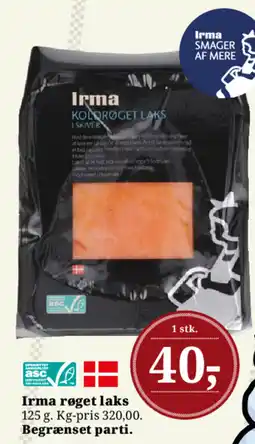 Dagli'Brugsen Irma røget laks tilbud