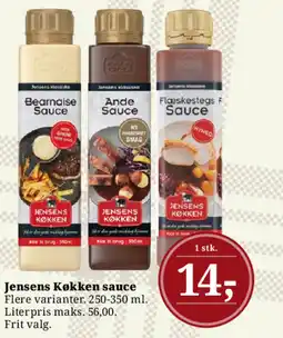 Dagli'Brugsen Jensens Køkken sauce tilbud