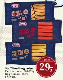 Dagli'Brugsen Steff Houlberg pølser tilbud
