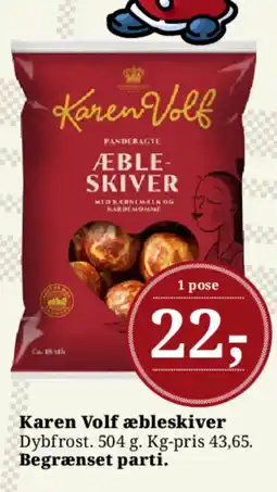 Dagli'Brugsen Karen Volf æbleskiver tilbud