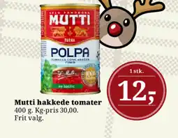 Dagli'Brugsen Mutti hakkede tomater tilbud