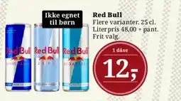 Dagli'Brugsen Red Bull tilbud