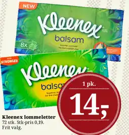 Dagli'Brugsen Kleenex lommeletter tilbud