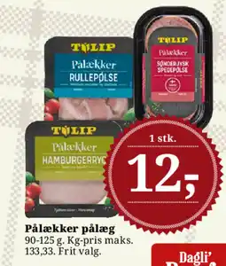 Dagli'Brugsen Pålækker pålæg tilbud