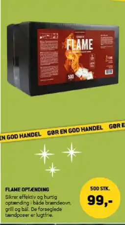 XL-BYG Flame optænding tilbud