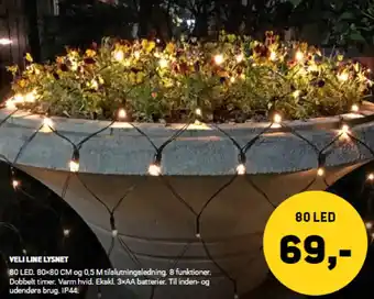 XL-BYG Veli line lysnet tilbud