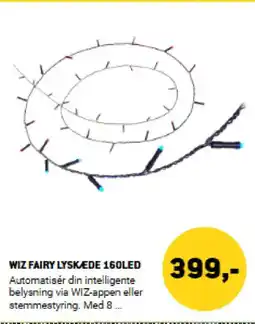 XL-BYG Wiz fairy lyskæde 160led tilbud