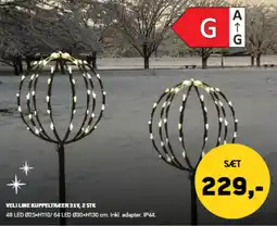 XL-BYG Veli line kuppeltræer 31v, 2 stk tilbud