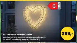 XL-BYG Veli line hjerte 960 mikro led 24v tilbud