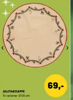 XL-BYG Juletræstæppe tilbud