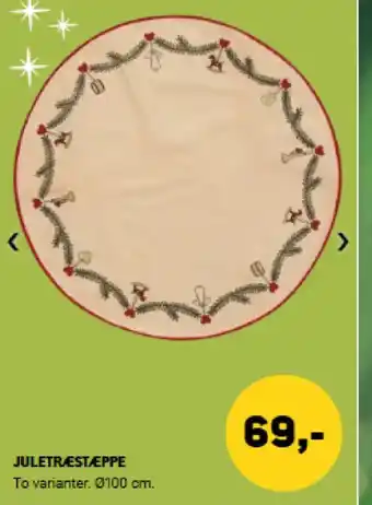 XL-BYG Juletræstæppe tilbud
