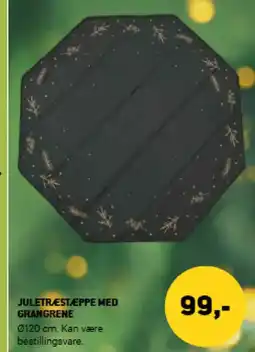 XL-BYG Juletræstæppe med grangrene tilbud