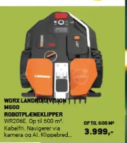 XL-BYG Worx landroid vision m600robotplæneklipper tilbud