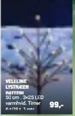 XL-BYG Veli line lystreer batteri tilbud