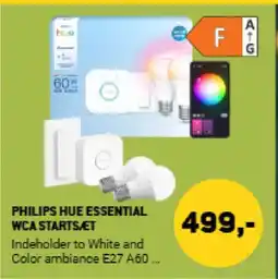XL-BYG Philips hue essential wca starts et tilbud
