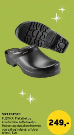 XL-BYG Sika træsko tilbud
