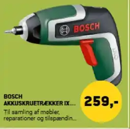 XL-BYG Bosch akkuskruetrækker ix... tilbud
