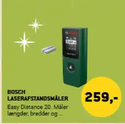 XL-BYG Bosch laserafstandsmåler tilbud