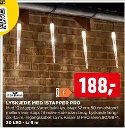 jem & fix LYSKÆDE MED ISTAPPER PRO, DKK 188 tilbud