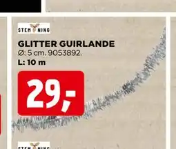 jem & fix GLITTER GUIRLANDE, DKK 29 tilbud