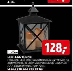 jem & fix LED-LANTERNE, DKK 128 tilbud
