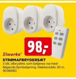 jem & fix STRØMAFBRYDERSÆT, DKK 98 tilbud