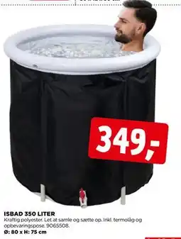 jem & fix ISBAD 350 LITER, DKK 349 tilbud
