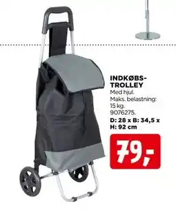 jem & fix INDKØBS TROLLEY, DKK 79 tilbud