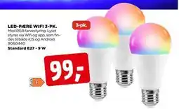 jem & fix LED-PÆRE WIFI 3-PK, DKK 99 tilbud