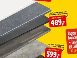 jem & fix LAMINATBORDPLADE 28 MM, DKK 489 tilbud