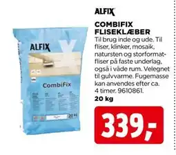 jem & fix COMBIFIX FLISEKLÆBER, DKK 339 tilbud