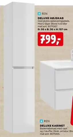 jem & fix DELUXE HØJSKAB, DKK 799 tilbud