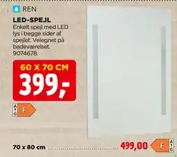 jem & fix LED-SPEJL tilbud