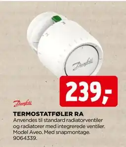 jem & fix TERMOSTATFØLER RA, DKK 239 tilbud