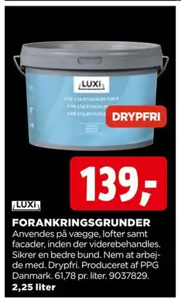 jem & fix FORANKRINGSGRUNDER, DKK 139 tilbud
