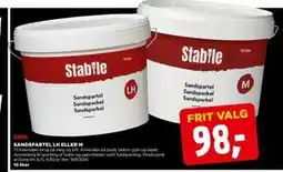 jem & fix SANDSPARTEL LH ELLER M, DKK 98 tilbud