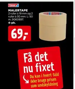jem & fix MALERTAPE, DKK 69 tilbud