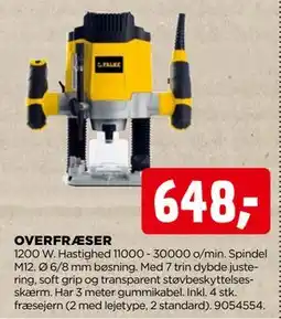 jem & fix OVERFRÆSER, DKK 648 tilbud