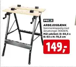 jem & fix ARBEJDSBÆNK, DKK 149 tilbud