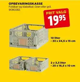 jem & fix OPBEVARINGSKASSE, DKK 19.95 tilbud