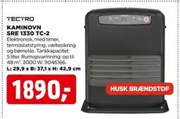jem & fix KAMINOVN SRE 1330 TC-2, DKK 1890 tilbud