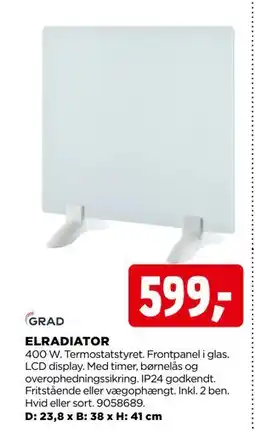 jem & fix ELRADIATOR, DKK 599 tilbud