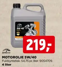 jem & fix MOTOROLIE 5W/40, DKK 219 tilbud