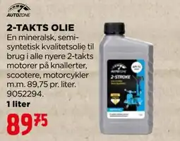 jem & fix 2-TAKTS OLIE, DKK 89.75 tilbud