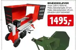 jem & fix BRÆNDEKLØVER, DKK 1495 tilbud