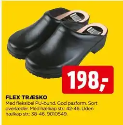 jem & fix FLEX TRÆSKO, DKK 198 tilbud