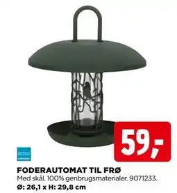 jem & fix FODERAUTOMAT TIL FRØ, DKK 59 tilbud