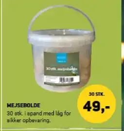 XL-BYG Mejsebolde tilbud