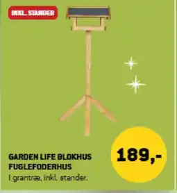 XL-BYG Garden life blokhus fuglefoderhus tilbud