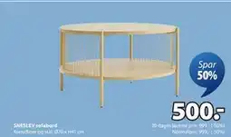 JYSK SNESLEV sofabord, DKK 500 tilbud